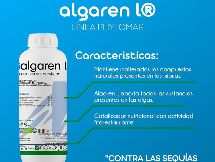 Algamin Línea Phytomar – Novagro México