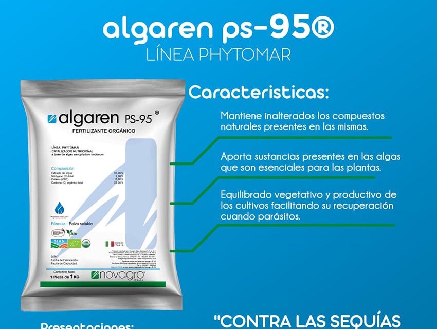 Algamin Línea Phytomar – Novagro México
